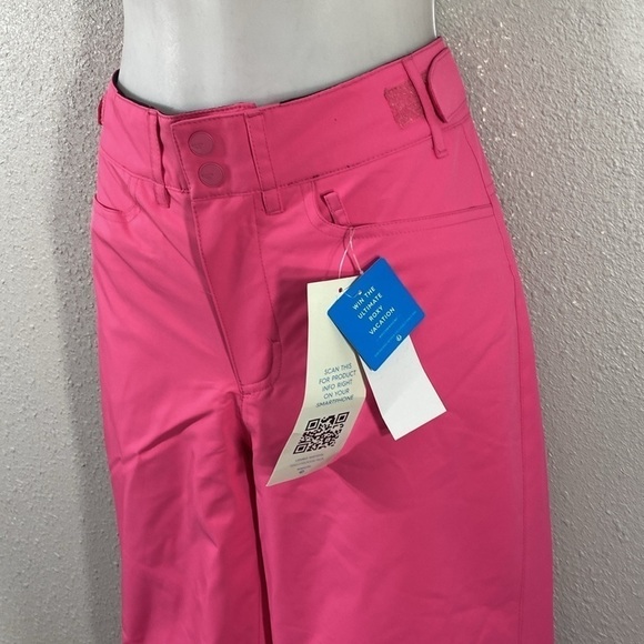 NWT Roxy Girl Backyard Pink DryFlight Technology Insulated Snow Pants 16 XXL - Picture 9 of 13